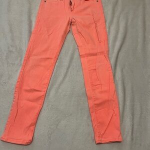 AG contour coral Straight Leg Jeans